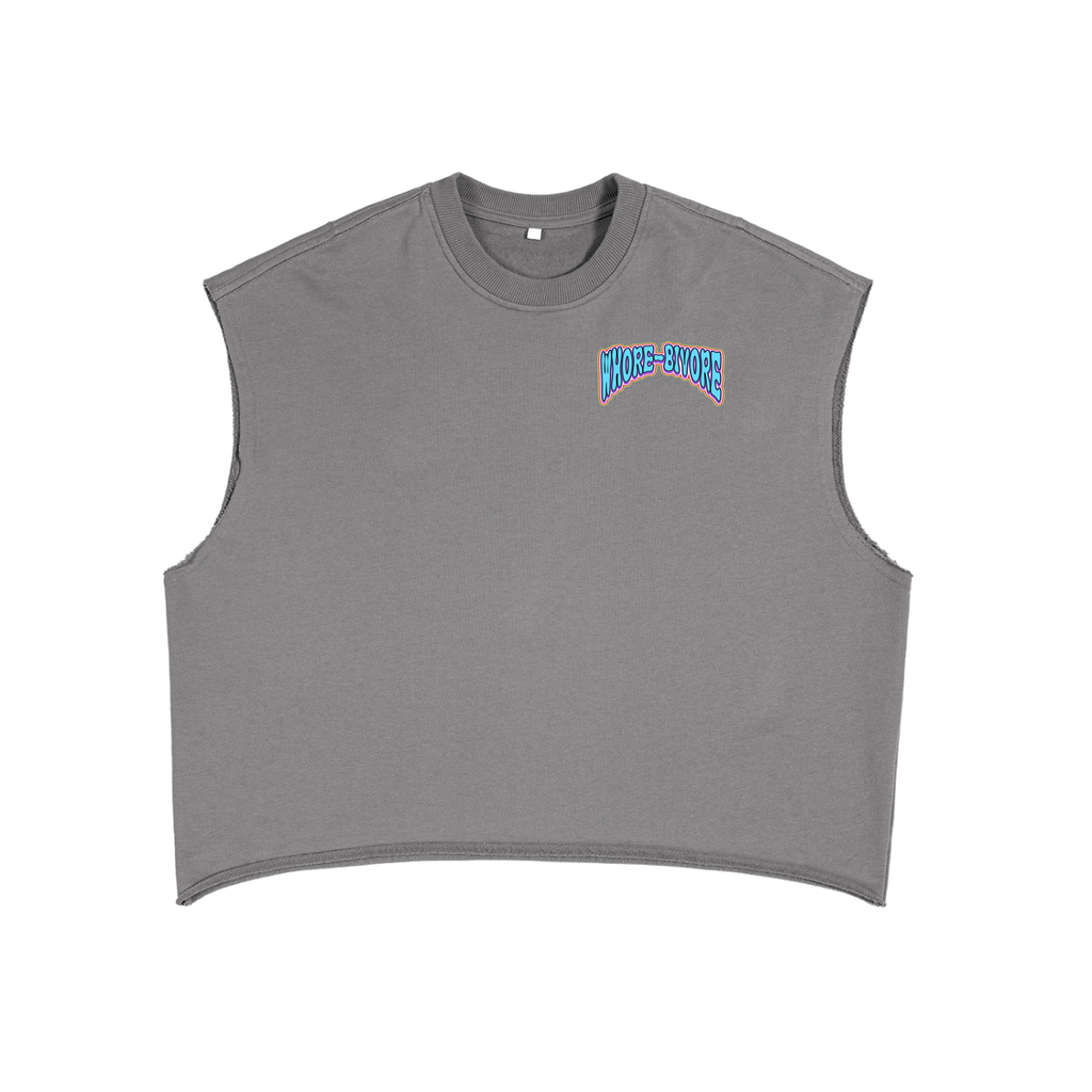 No Dairy | French Terry Boxy Tank Top