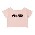 PPP | Off-Shoulder Rolled Hem Cotton T-Shirt