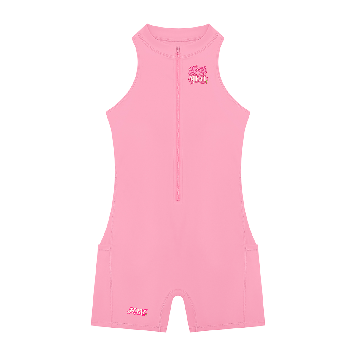 Women’s Quarter-Zip Yoga Romper