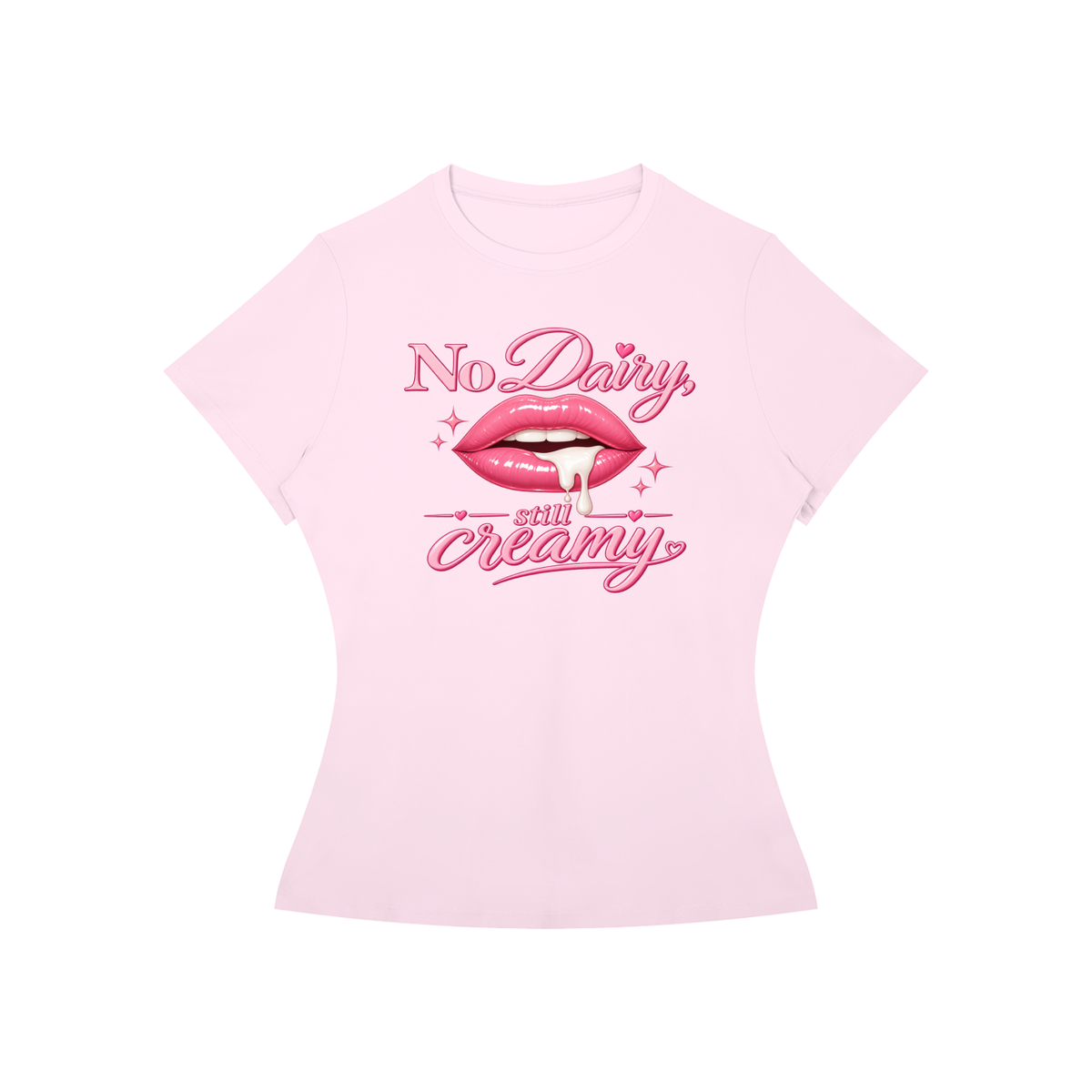 No Dairy | Women’s Slim Fit Performance T-Shirt