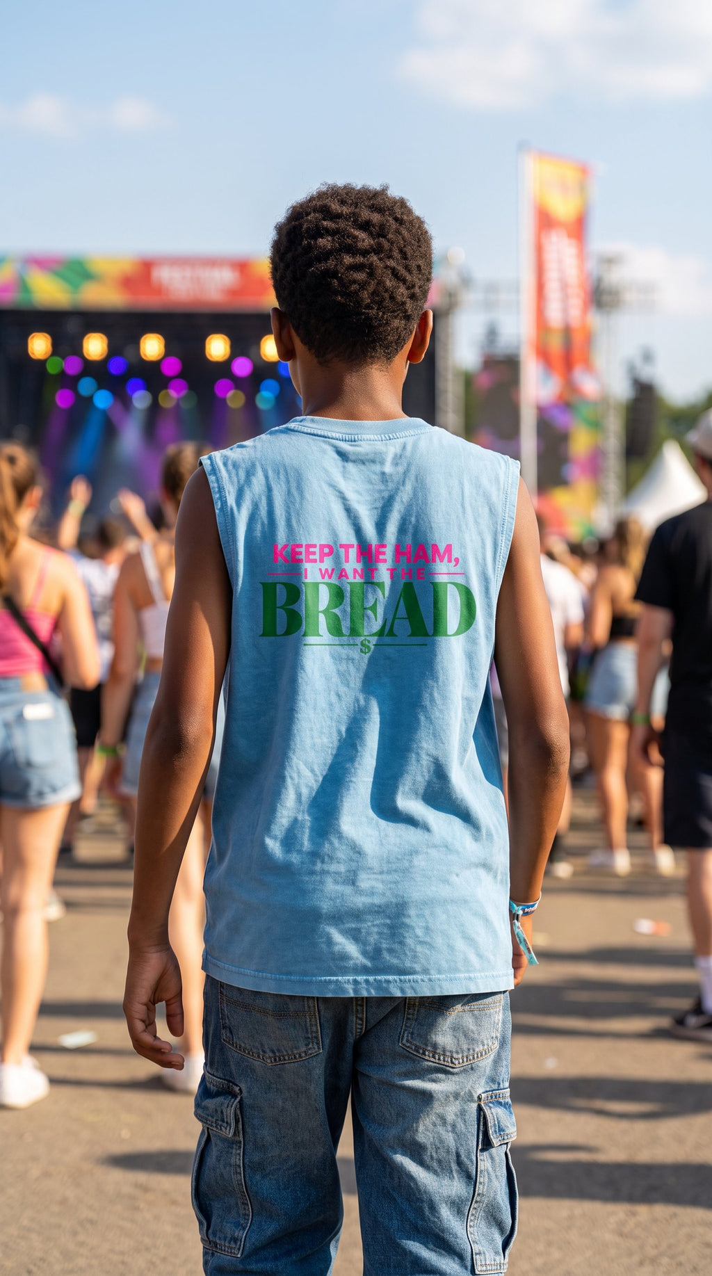 HAM KIDS | Washed Kids' Tank Top