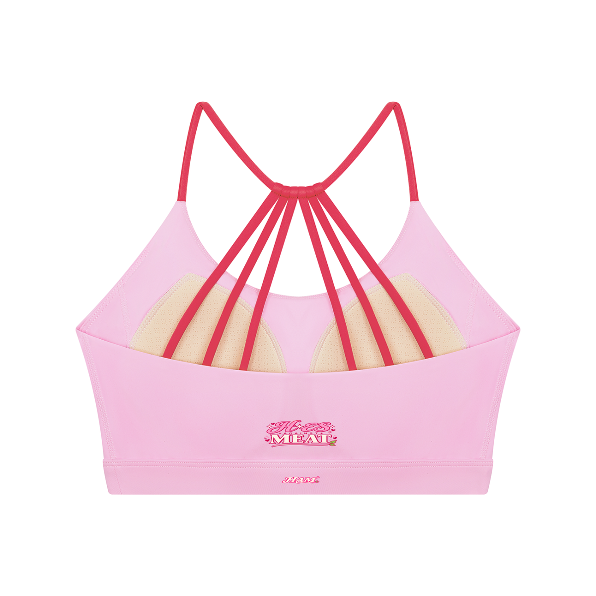 HAM | Women's Yoga Color Block Sports Bra