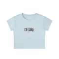 It Girl | Snow Washed Crop Top