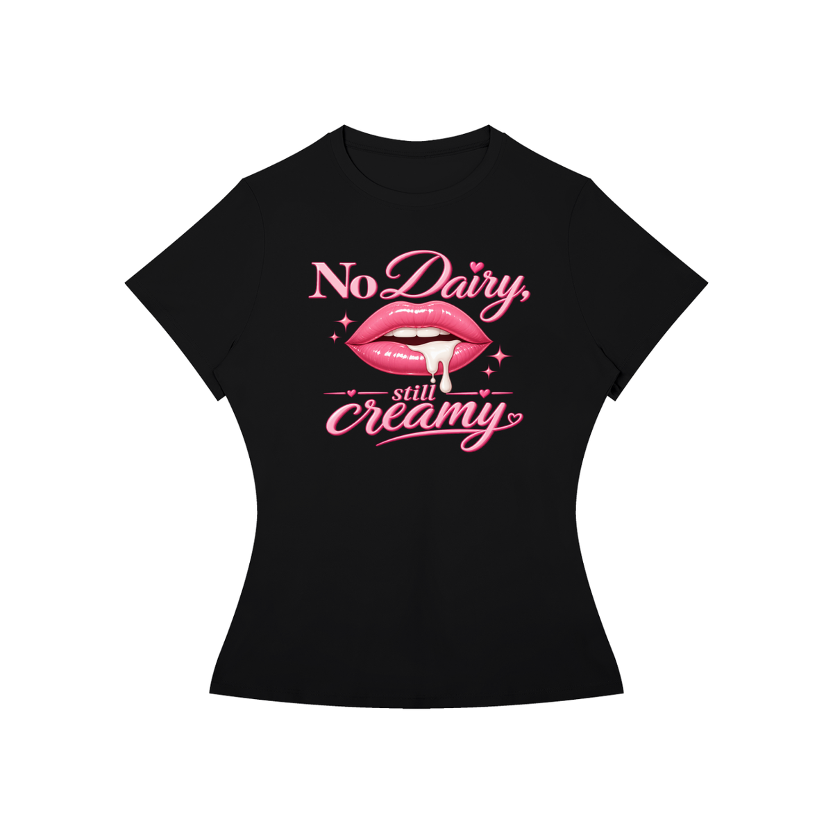 No Dairy | Women’s Slim Fit Performance T-Shirt