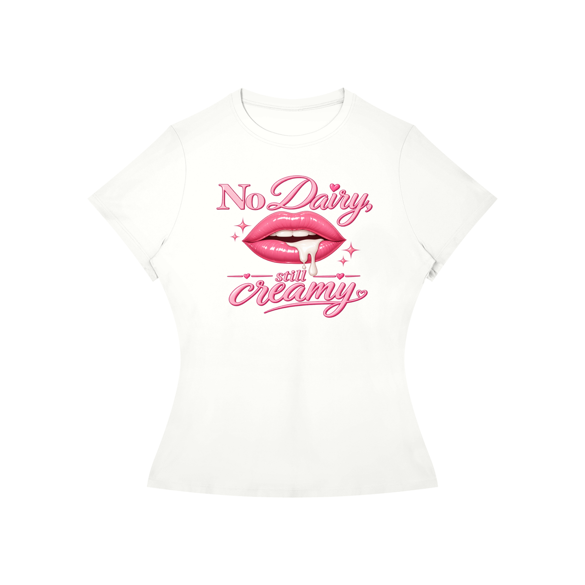 No Dairy | Women’s Slim Fit Performance T-Shirt