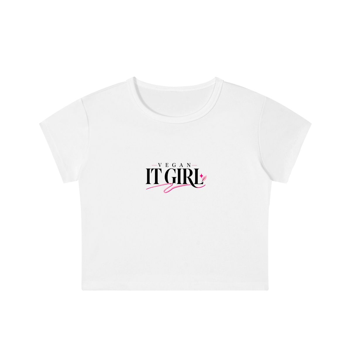 It Girl | Snow Washed Crop Top