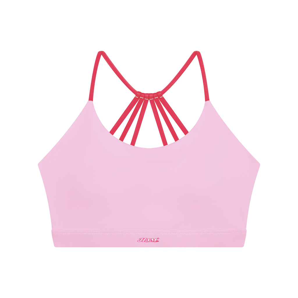 HAM | Women's Yoga Color Block Sports Bra